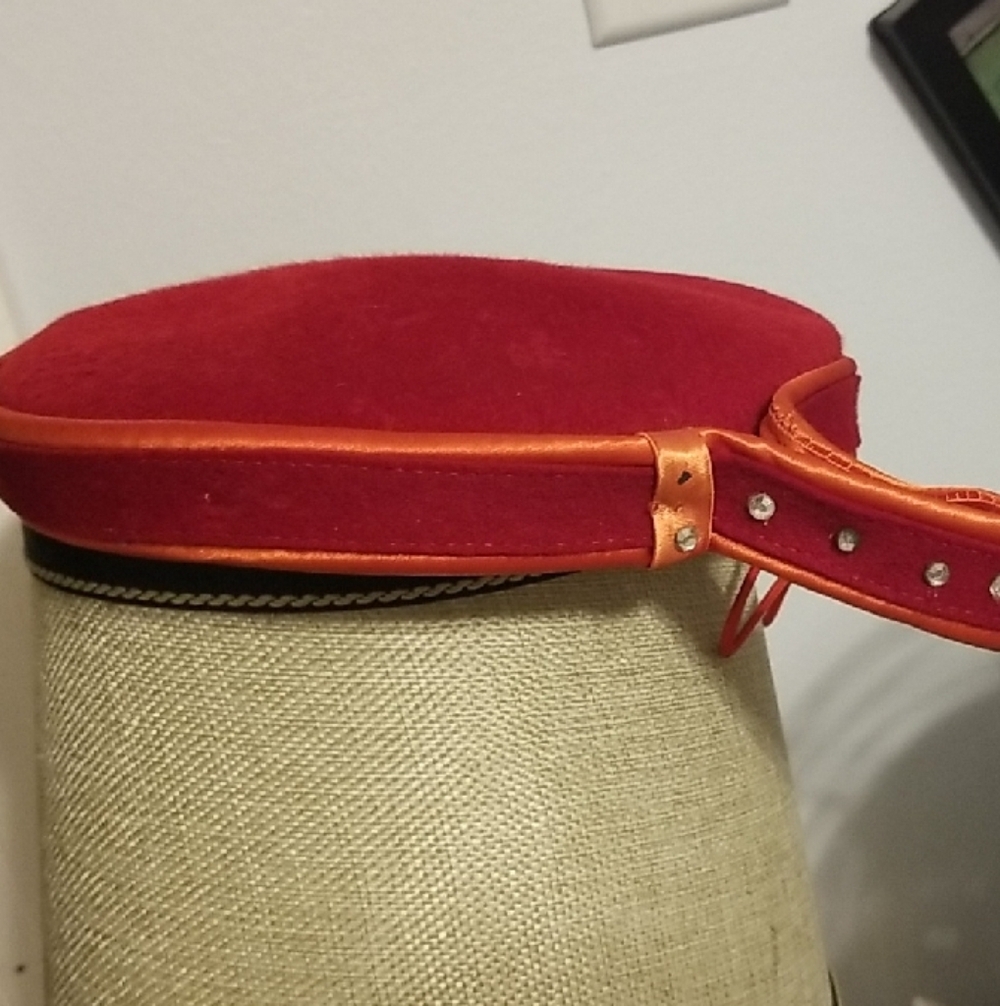 Glenover Red Wool Hat